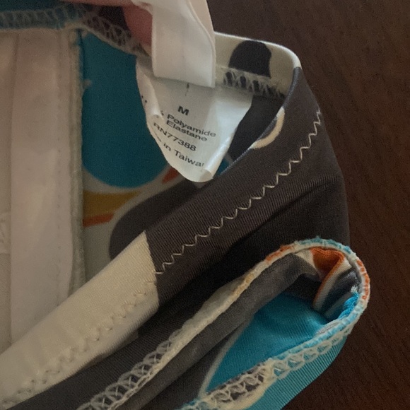 J Crew bikini multi color and bandeau top - Picture 4 of 5